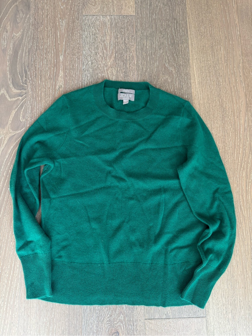 J. Crew Men’s Emerald Green Crewneck Sweater